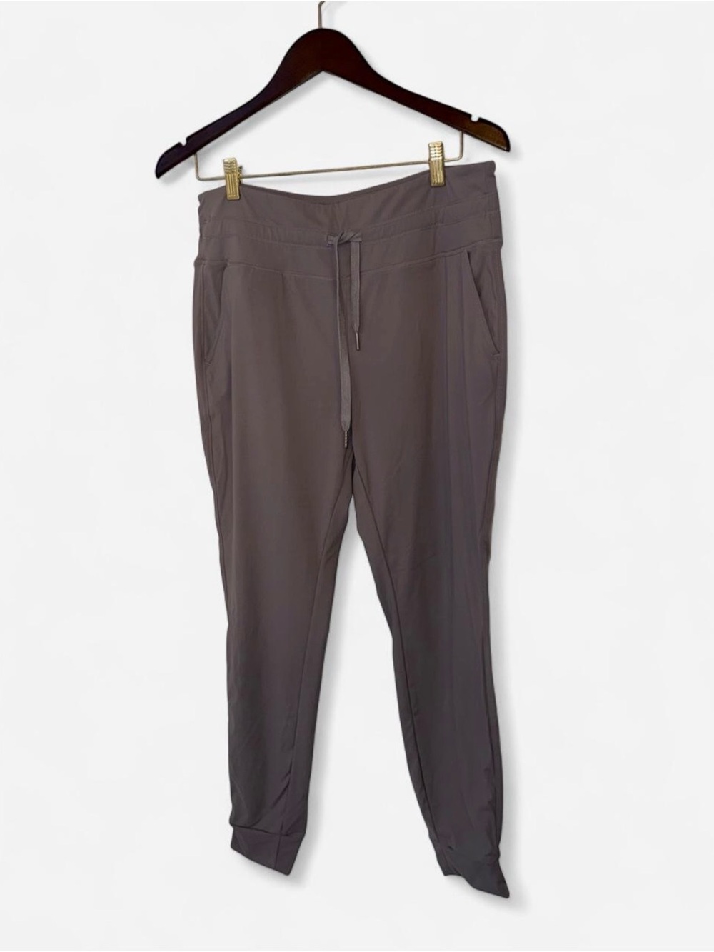Women's Halara Drawstring Jogger Pants in Grey